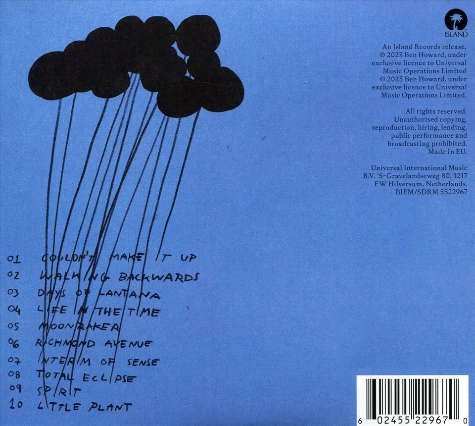 BEN HOWARD IS IT? NEW CD Foto 1 de 1