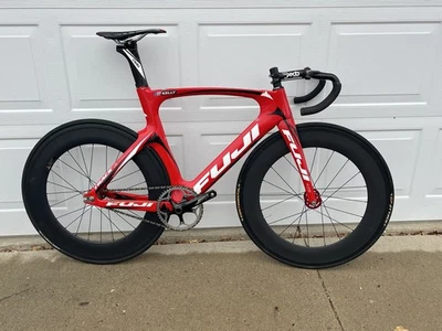 Bicicleta de pista de carbono Fuji Track Elite, Fixie Foto 1 de 4