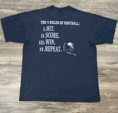 Camiseta Negra Vintage No Fear Años 90 EE. UU. Talla XL Desteñida por el Sol Distressed Grunge Foto 1 de 4