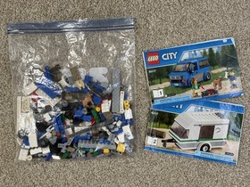 LEGO City: Van & Caravan (60117) Complete With Manuals