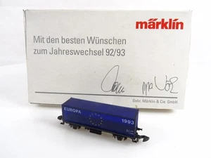 ¡Precio especial! Märklin modelo especial cambio de año 92/93 contenedor Europa 1993 embalaje original - Imagen 1 de 2