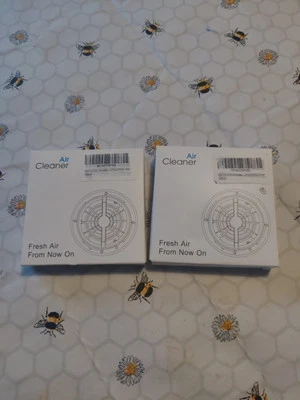 Air Cleaner Filter, Rigoglioso Portable Filter, Fresh Air From Now On, 2 Items - Image 1 of 4