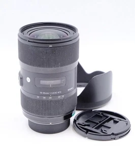 Sigma ART 18-35mm f/1.8 DC Lens for Nikon F Mount DX + Hood – MUST SEE! (3088) - Picture 1 of 8