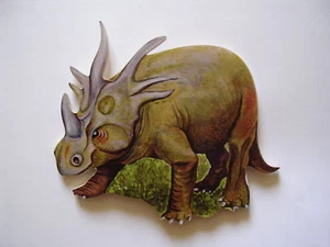 STYRACOSAURUS DINOSAUR JUMBO SIZE FRIDGE MAGNET.NEW - Foto 1 di 1
