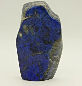 Deep Blue Lapis Lazuli Crystal Carved Freeform Afghanistan 250 gm 10.8 cm Tall - Picture 1 of 9