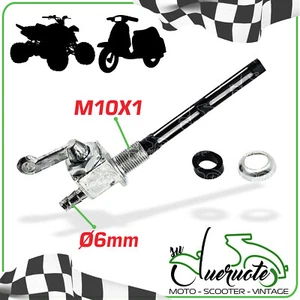 RUBINETTO BENZINA UNIVERSALE SERBATOIO M10 PER CICLOMOTORE MOTO SCOOTER VINTAGE - Foto 1 di 1