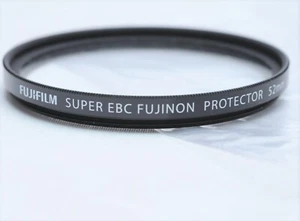 Fuji FUJIFILM 52mm Super EBC Fujinon Protector Lens Filter - Picture 1 of 4