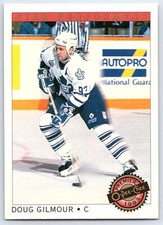 1992-93 O-Pee-Chee Premier Star Performers Doug Gilmour Toronto Maple Leafs #8