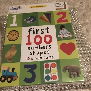 Kids Bingo Game Numbers ,Shapes Briarpatch Home Educational Fun Free🎁 New Seal - Picture 1 of 8