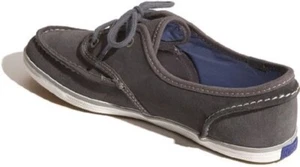 "Nuevo en caja ~ KEDS ~ Damas 7M GAMUZA ""Patrón"" Náutico Barco Cubierta Zapatos ~ Merlot o Carbón - Imagen 1 de 35
