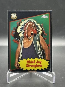 Chief Jay Strongbow 2025 Topps Chrome WWE 1985 Legends #85TL-CS - Picture 1 of 2