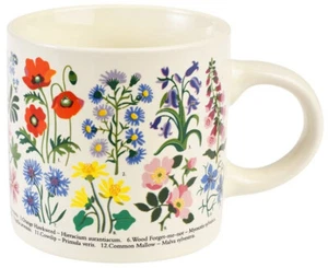 Taza de cerámica Wild Flowers - 300 ml - Nueva - Imagen 1 de 1