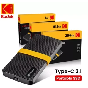 KODAK Ultra Fast SSD X200 Solid State External Hard Drive 128GB 256GB 512GB 1TB - Picture 1 of 11