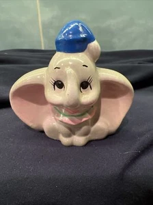 Vintage Walt Disney Productions Dumbo Ceramic Porcelain Figurine Korea 2.5”x2.5” - Picture 1 of 8