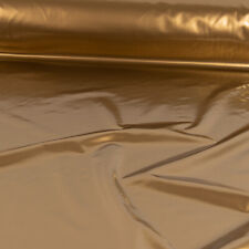 Lackstoff Stretch glänzend gold Dessous Dekoration Taschen (Preis=0,5m)