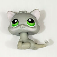 Details about  / Littlest Pet Shop~#88~Kitty Cat Kitten~Gray~Green Dot Eyes~Red Magnet