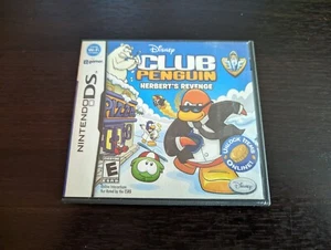 Club Penguin: Elite Penguin Force: Herbert's Revenge Nintendo DS, 2010 con poster! - Foto 1 di 3