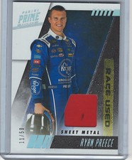 2019 PANINI PRIME RYAN PREECE KROGER RU SHEET METAL CARD#RU-RP /50