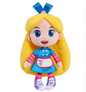 Disney Junior Alice’s Wonderland Bakery Alice Cuddly Stuffed Plush 8in NWT - Imagen 1 de 2