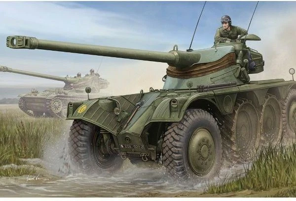 Hobbyboss French EBR-10 Wheeled Reconnaissance Vehic  1:35 Scale — 第 1/1 张图片