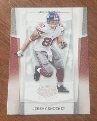 2007 Leaf Certified Materials Jeremy Shockey #9 New York Giants - Image 1 of 2