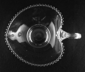Imperial Candlewick Large Heart Shaped Handled Bowl (9") - Picture 1 of 4