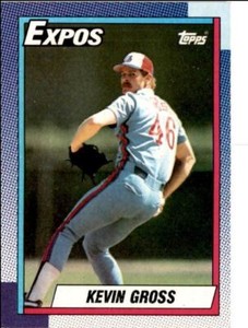 1990 Topps Baseball Cards Kevin Gross Montreal Expos #465