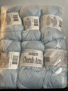 Cherub Aran Yarn By Cascade Yarns. Lot Of 6 Skeins. 100 G Each. Color # 70 - Picture 1 of 6