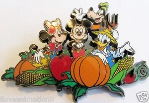 Disney Halloween Fab 4 in the Pumpkin Patch Mickey Mouse Pin ** - Picture 1 of 2