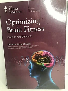 The Great Courses "Optimizing Brain Fitness" (DVDs + Guidebook) NEW / SEALED FS - Picture 1 of 12