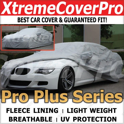 2015 BMW 640I 650I GRAN COUPE Breathable Car Cover w/Fleece Dark Gray - Image 1 of 4