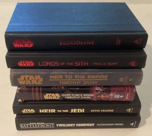 Star Wars Hardcover Lot Hearne, Freed, Zahn, Kemp, Gray Free Shipping - Foto 1 di 13