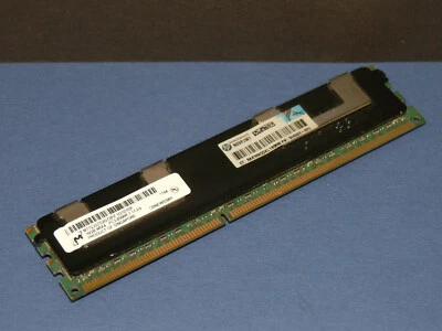 Micron 16GB - MT72JSZS2G72PZ-1G1D1DF PC3-8500R Server RAM HP P/N: 500207-071 - Image 1 of 2