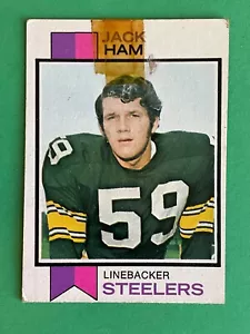 Jack Ham 1973 Topps Rookie Football Card #115 Pittsburgh Steelers Linebacker HOF - Picture 1 of 2
