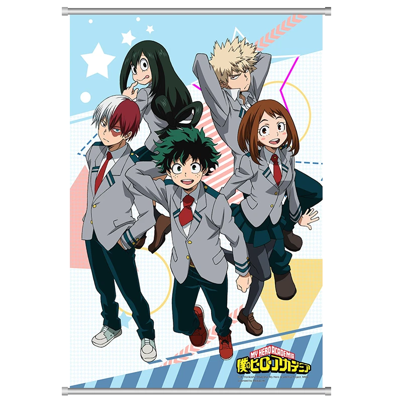 My Hero Academia Wallscroll Rollbild Stoffposter Wanddeko -  offizielles Produkt - Bild 1 von 1