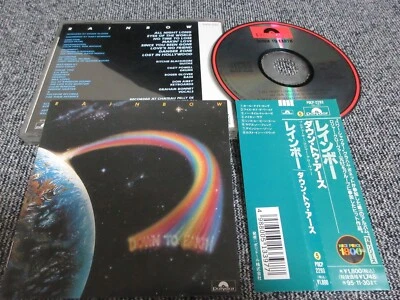 RAINBOW ,RITCHIE BLACKMORE / down to earth / JAPAN LTD CD OBI Foto 1 de 4