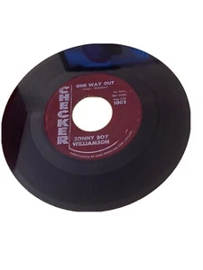 45rpm One Way Out/Nine Below Sonny Boy Williamson Checker 1962 Blues - Picture 1 of 5