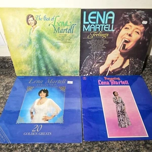 Lena Martell x4 Albums 12" Vinyl Best Of / Feelings / Collection / Presenting  - Picture 1 of 6