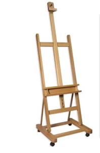 Mont Marte Tilting Studio Wooden Floor Easel. Height Adjustable Extra Large - Picture 1 of 3