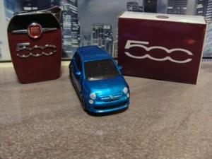 Encendedor de gas Fiat 500 licencia serie de producto oficial Fiat, 500 Fiat en azul - Imagen 1 de 7