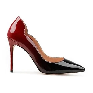 Women's 4 Inch Pumps Pointy Toe Wedding Dress Shoes Slip on Stiletto Pumps - Picture 1 of 8