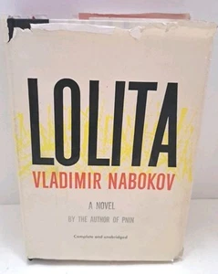 Lolita By Vladimir Nabakov 1955 Hardcover Unabridged Novel Dustcover Good - Bild 1 von 8