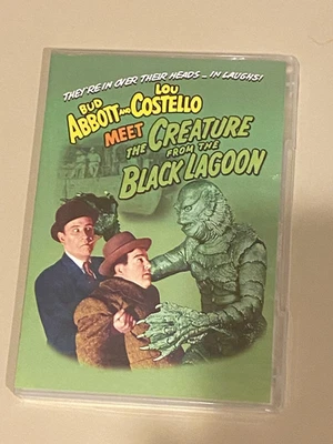 Abbott & Costello Meet the Creature from the Black Lagoon "Like New DVD" B/W - Image 1 of 3