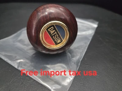  Nissan Datsun 510 521 620 720 etc JDM Botão de Mudança de Madeira Vintage Carro Antigo - Imagem 1 de 4