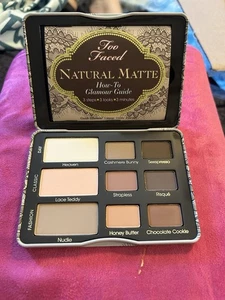 NIB Too Faced Natural Matte Neutral Eyeshadow Palette - Picture 1 of 6
