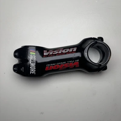 FSA Vison Sizemore Stem 90 mm 26.0 mm Clamp 1 1/8 in Threadless 10deg Alloy TT - Image 1 of 4