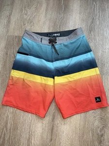 RIP CURL Mirage Board Shorts Boys Size 28 Multicolor Surf Swim Beach - Picture 1 of 3