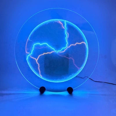 Luminglas 16 pulgadas azul plasma luz táctil efectos de relámpago  Foto 1 de 4