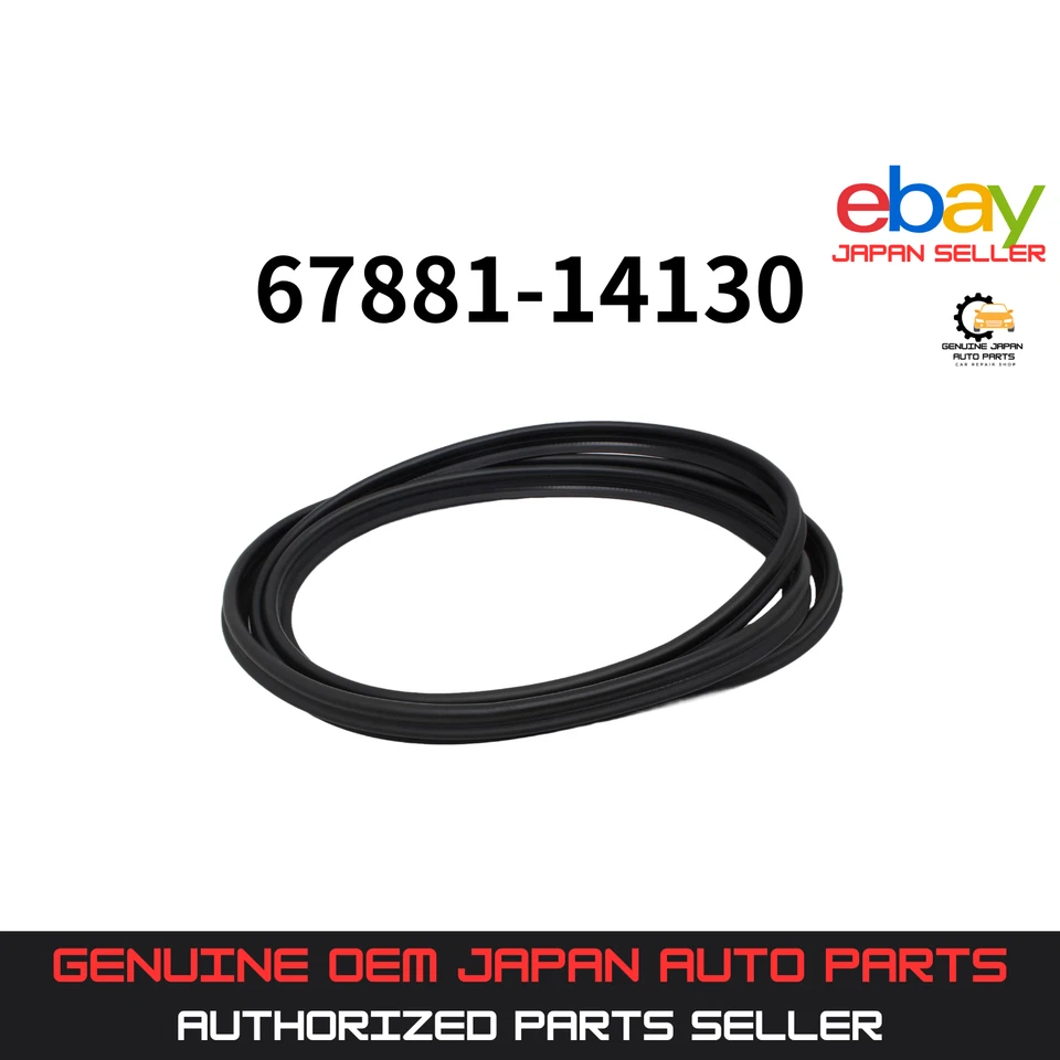 Genuine Toyota JZA80 SUPRA MK4 Rear Hatch Trunk Weather Strip Seal OEM Foto 1 de 1