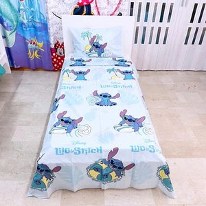 Stitch Completo Sábanas por Encima De Y Debajo con Esquinas Almohada Cama Single - Imagen 1 de 4